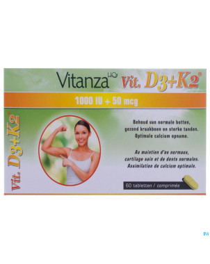 Vitanza hq vit d3 + k2    tabl  60