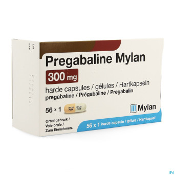 Pregabaline mylan caps  56 x 300mg