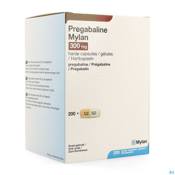 Pregabaline mylan caps 200 x 300mg