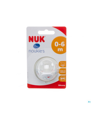 Nuk sucette trend nk's blanc  0- 6m