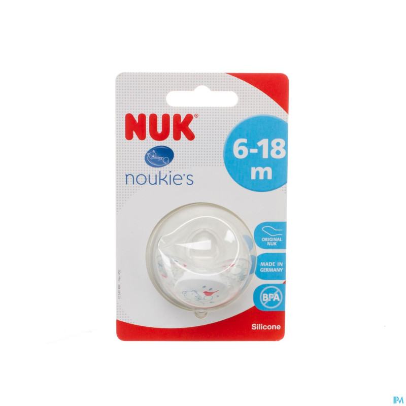 Nuk sucette trend nk's blanc  6-18m