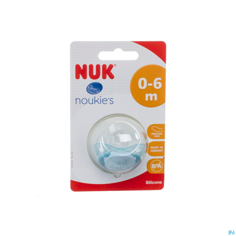 Nuk sucette trend nk's turquoise 0- 6m