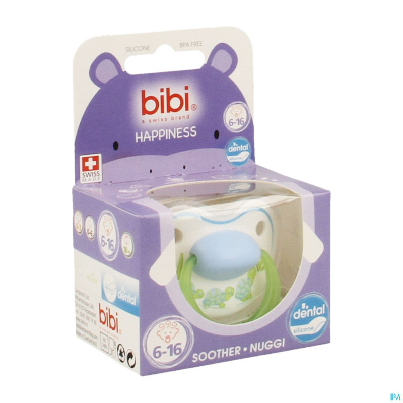 Bibi sucette dental play with us    6-16m