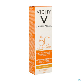 Vichy cap id sol ip50+ cr a/taches teint 3in1 50ml