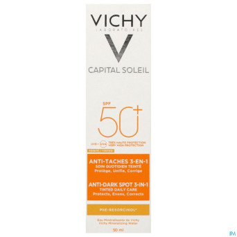 Vichy cap id sol ip50+ cr a/taches teint 3in1 50ml