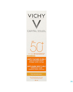 Vichy cap id sol ip50+ cr a/taches teint 3in1 50ml