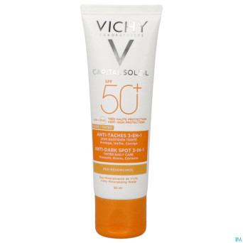 Vichy cap id sol ip50+ cr a/taches teint 3in1 50ml