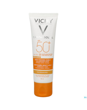 Vichy cap id sol ip50+ cr a/taches teint 3in1 50ml