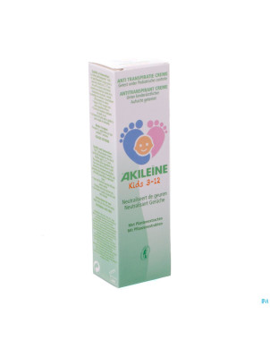 Akileine kids 3-12 creme a/transpirante tube  50ml