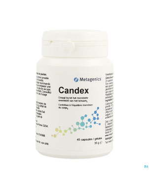 Candex    pot caps 45 21464 metagenics