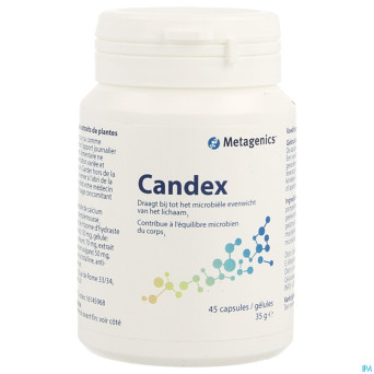 Candex    pot caps 45 21464 metagenics