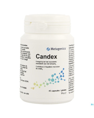 Candex    pot caps 45 21464 metagenics