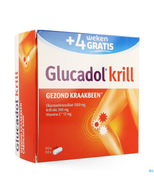 Glucadol krill comp 112 + caps 112    promo