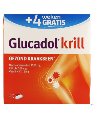 Glucadol krill comp 112 + caps 112    promo