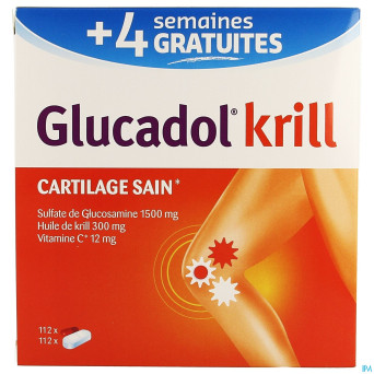 Glucadol krill comp 112 + caps 112    promo