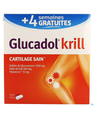 Glucadol krill comp 112 + caps 112    promo