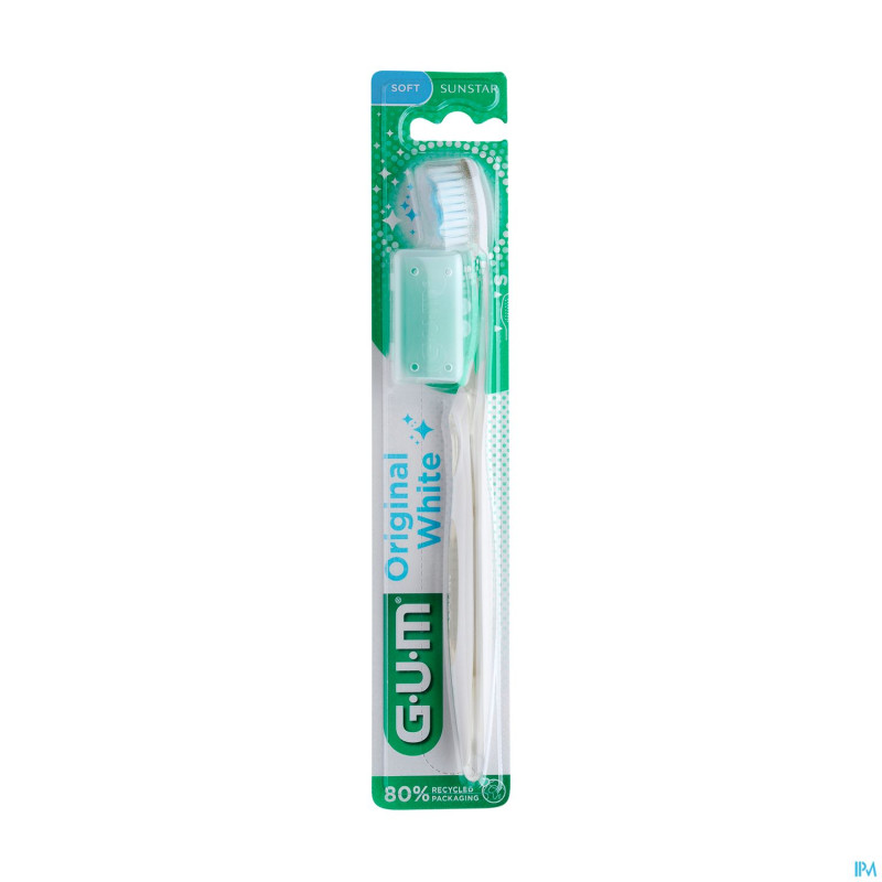 Gum original white brosse soft    561m