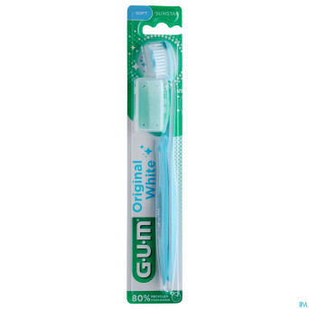 Gum original white brosse soft    561m