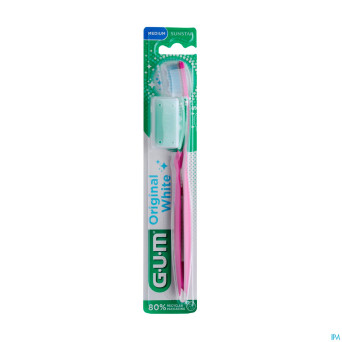 Gum original white brosse medium    563m