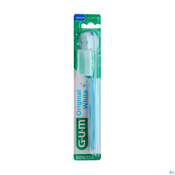 Gum original white brosse medium    563m