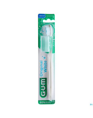 Gum original white brosse medium    563m