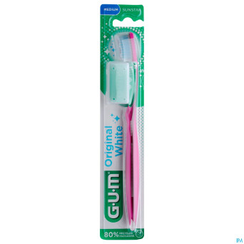 Gum original white brosse medium    563m