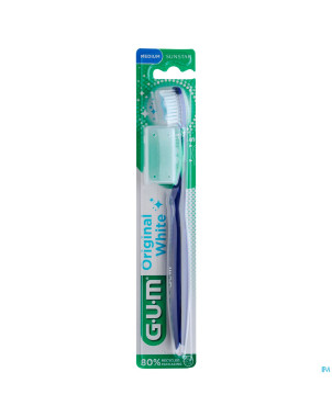 Gum original white brosse medium    563m