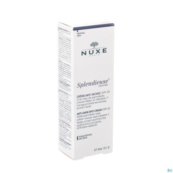 Nuxe splendieuse enrichie cr a/taches ip20 tb 50ml