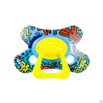 Difrax sucette natural 18+ keith haring