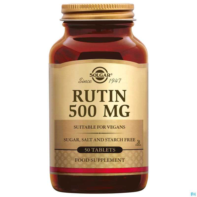 Solgar rutin 500mg    comp  50