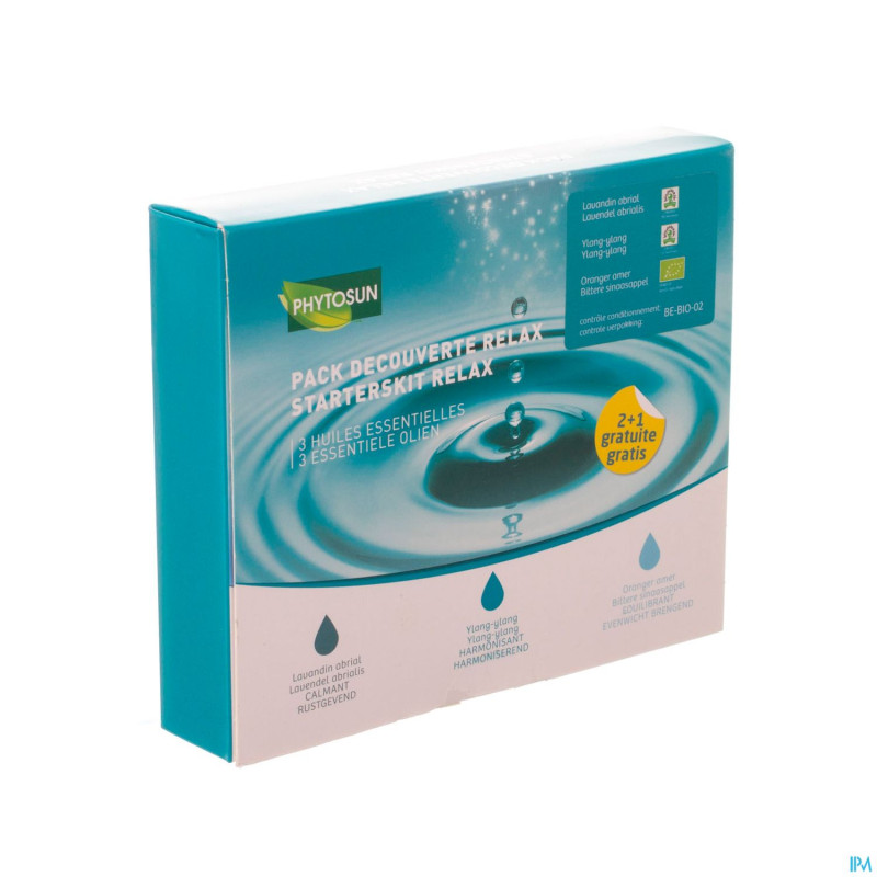 Phytosun pack decouv. relax    2+1 gratuit