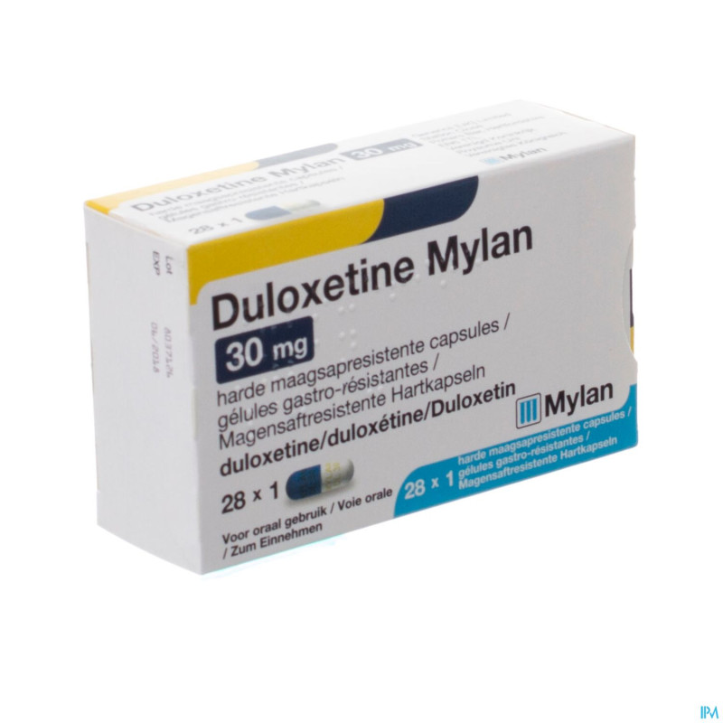 Duloxetine viatris gastro resist caps 28x30mg