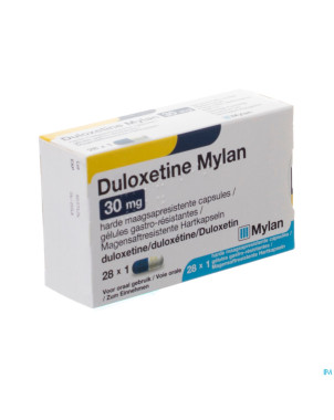 Duloxetine viatris gastro resist caps 28x30mg