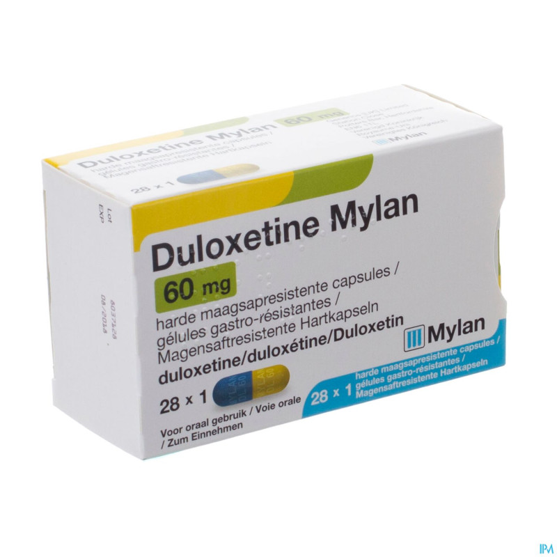 Duloxetine viatris gastro resist caps 28x60mg
