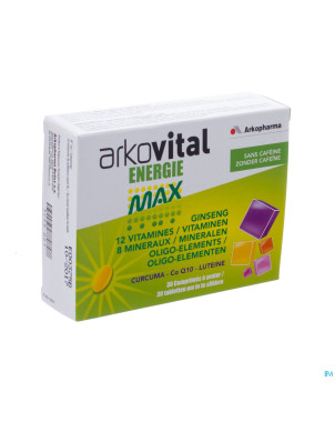 Arkovital energie max    comp  30