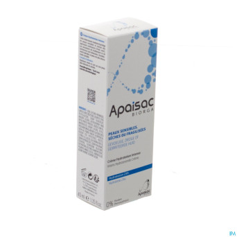 Apaisac biorga creme hydratation intense tube 40ml