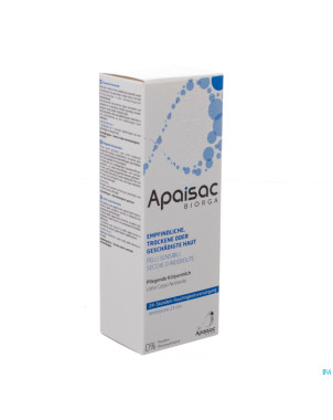Apaisac biorga lait corps nourrissant   tube 200ml