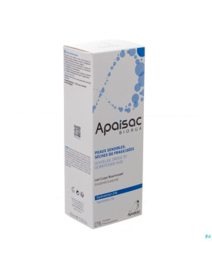 Apaisac biorga lait corps nourrissant   tube 200ml
