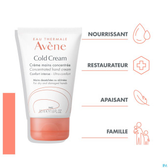 Avene cold cream creme mains conc. 50ml