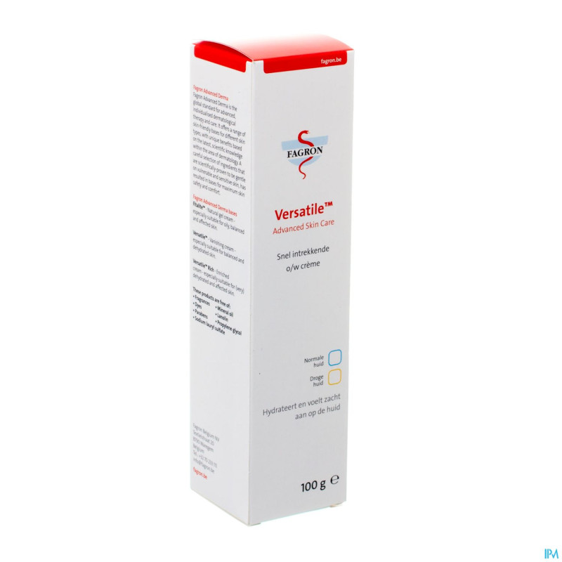 Versatile advanced skin care   100g