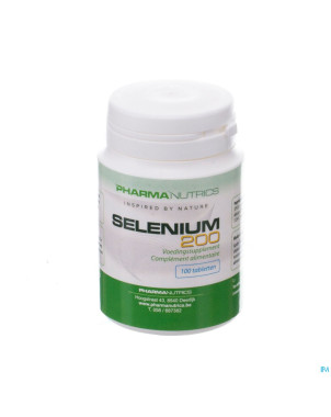Selenium 200mcg comp 100    pharmanutrics