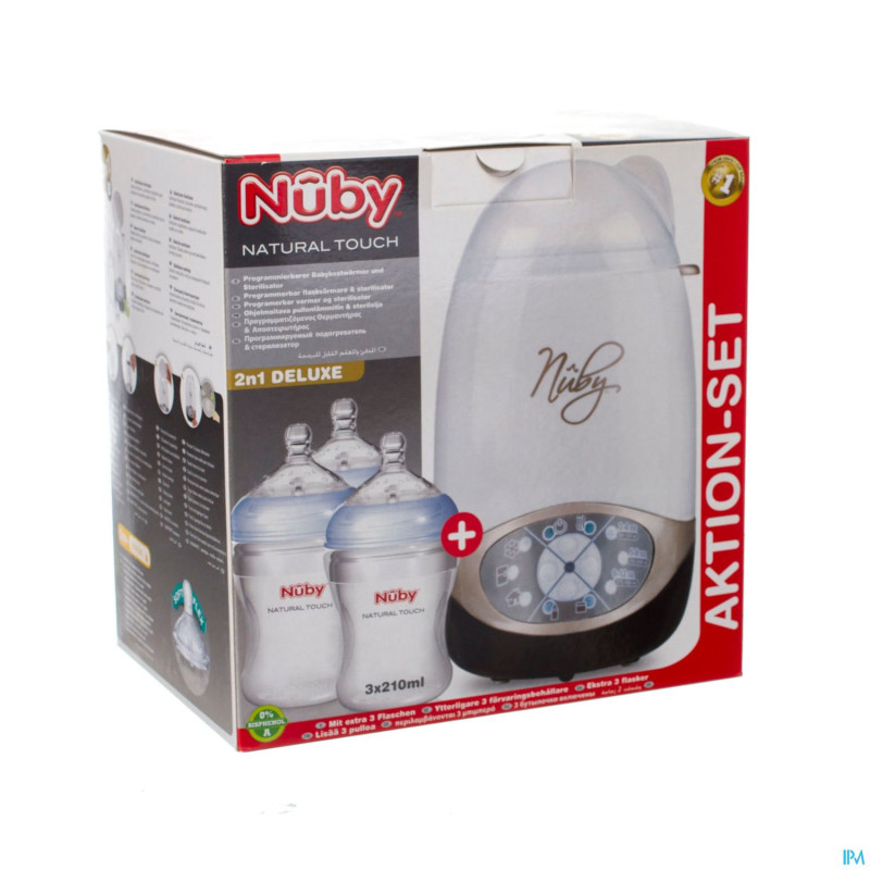 Nuby nt chauffe biberon sterilisateur program.