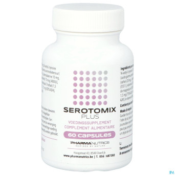 Serotomix plus v-caps  60    pharmanutrics
