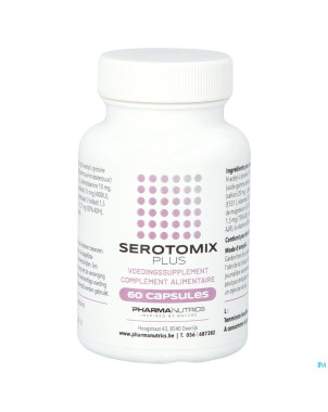 Serotomix plus v-caps  60    pharmanutrics