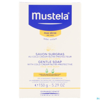 Mustela ps savon nourrissant cold cream    150g