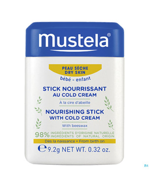 Mustela ps stick nourrissant cold cream    9,2g