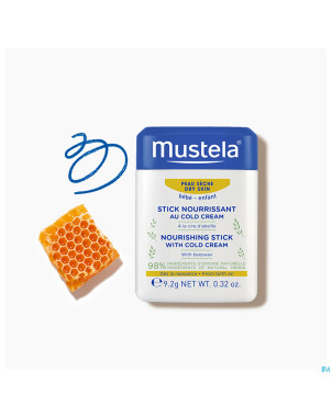Mustela ps stick nourrissant cold cream    9,2g