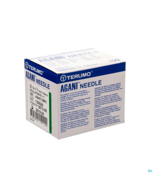 Terumo aiguille agani 21g 1 1/2 rb vert    5