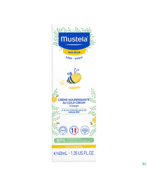 Mustela ps creme nourrissante cold cream    40ml