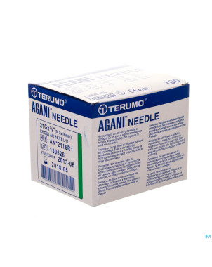 Terumo aiguille agani 21g 5/8 rb vert    5